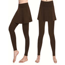 Stylish Women's Leggings with Skirt Design