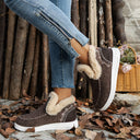 Stylish Women's Lined Sneakers with Velcro Closure and Grippy Sole