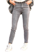 Vintage High-Waist Ankle-Length Women's Jeans