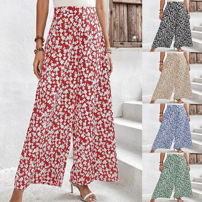 Floral Print Palazzo Pants for Women