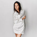Women's Stylish Blouse with Wrinkle Detail and Flattering Fit