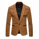 Chic Slim-Fit Blazer in Textured Fabric