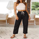 Women's Stylish Shell Shorts with Elastic Waistband