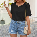 Plus Size Women's T-Shirt in Stylish Designs