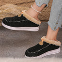 Cozy Women's Fluffy Slippers with Non-Slip Sole