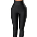 Chic Shiny High-Waisted Leggings for Women
