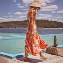 Chic Ruffle Strap Maxi Dress for Women
