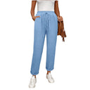 Chic Women's Lounge Pants with Elastic Waistband