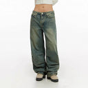 High-Waisted Wide-Leg Women's Jeans