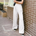 Chic High-Waisted Wide Leg Trousers for Women