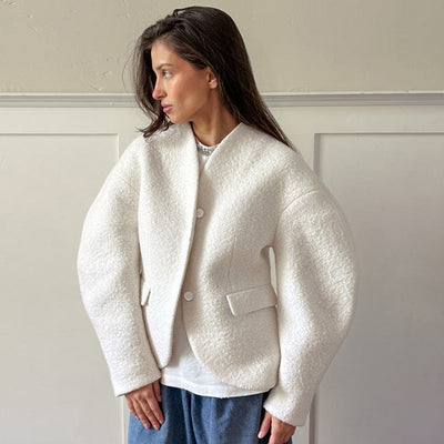 Chic Oversized Blazer Jacket for Women