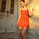 Floral Spaghetti Strap Dress for Women