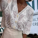 Artistic Crochet Pattern Ladies' Blouse