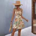 Chic Floral Spaghetti Strap Dress for Women
