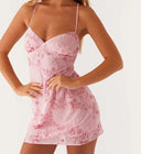 Glamorous Sequin Mini Dress with Alluring Design