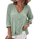Ladies' Stylish Button-Up Blouse