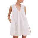 Summer Ruffled Neckline Women's Dress