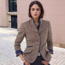 Stylish Women's Blazer Jacket with Button Closure and Handy Pockets
