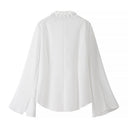 Ruffled Detail Blouse for Women
