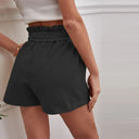 Chic Solid Cotton Shorts for Everyday Wear