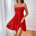 Women's Summer Dress with Spaghetti Straps and Breezy Design