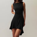 Chic Women's Asymmetrical Sleeveless Dress
