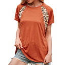 Leopard Print Women's T-Shirt - Fashionable Style