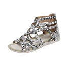 Women's Comfortable Strappy Sandals with Breathable Inserts and Fashionable Cut - Heidi Fashion