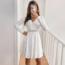 Wave Pattern Dress for Women