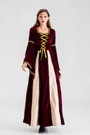 Enchanting Women's Fairy Tale Dress with Lacing