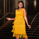 Chic Fringe Dress for Women
