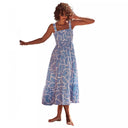 Trendy Graphic Maxi Dress for Women
