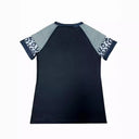 Trendy Women's Heart Design Short Sleeve Top