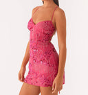 Glamorous Sequin Mini Dress with Alluring Design