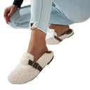 Fluffy Lined Women's Slippers for Cozy Style