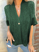 Stylish Women's Knit Blouse for Everyday Wear