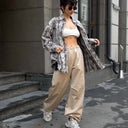 Chic High-Waist Leisure Pants for Women