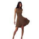 Chic Women's Asymmetrical Sleeveless Dress