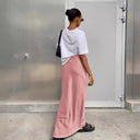 Flowing High Cut Maxi Skirt for Women
