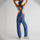 Stylish Women's Bib Overalls in Cotton Blend