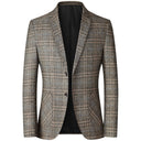 Checked Blazer for Women - Stylish Design