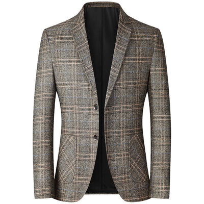 Checked Blazer for Women - Stylish Design
