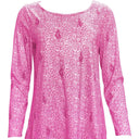 Chic Floral Print Long Sleeve Blouse for Women