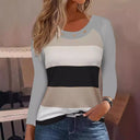 Trendy Women's Striped Cotton Shirt with Chic Button Accents