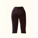 Chic Butterfly Motif Leggings with Lace Detail
