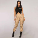 Urban Chic Cargo Pants for Women with Side Pockets