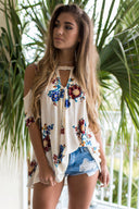 Floral Print Women's Blouse for Everyday Wear