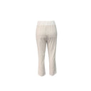 Women's Airy Linen Pants with Elastic Waist and Pockets