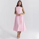 Chic A-Line Cocktail Dress with Flattering Waist Design