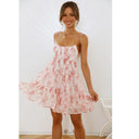 Women's Summer Dress with Ruffle Accents